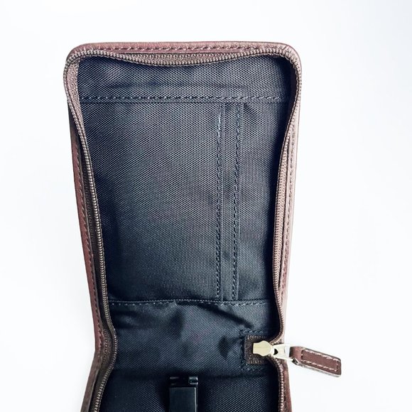 Coach Leather Organizer Palm Pilot Holder Zip Around PDA Storage Vintage - Picture 8 of 9